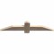 Ekena Millwork Eugene Smooth Timber Gable Bracket, Douglas Fir, 36"W x 7"H x 1 1/2"D x 3 1/2"F, 5/12 Pitch GBW036X07X0204EUG00SDF - alternate 2